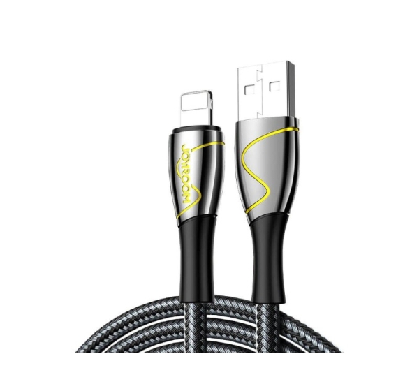 Joyroom   USB Cable for Lightning Joyroom S-2030K6 2.4A 2m (Black)