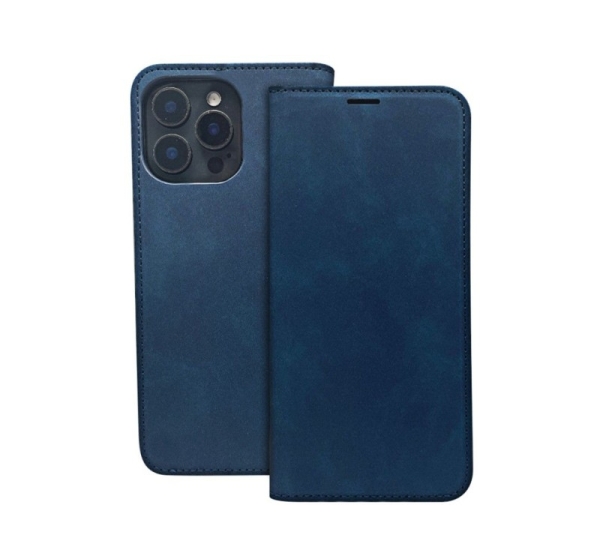 iLike Samsung Galaxy A55 5G Smart Suede cas Navy Blue