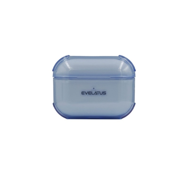 Evelatus Apple  AirPods Pro TPU Protective Case Transparent Blue