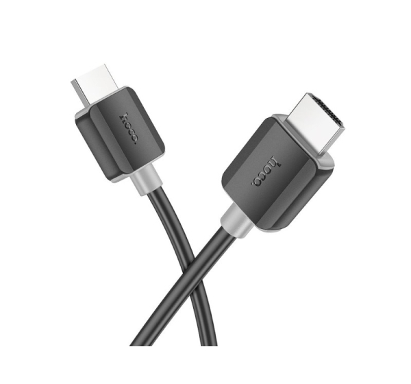 Hoco US08 HDTV 2.0 male-to-male 4K HD data cable(L=2M) Black