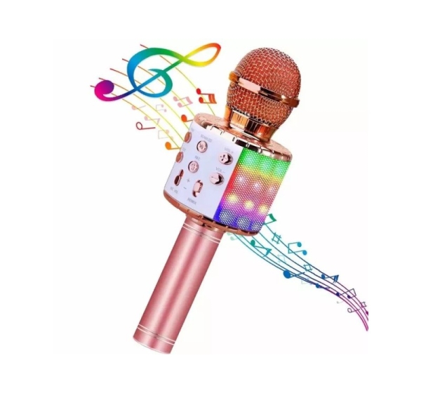 iWear   M85 Karaoke Kids & Adult Fun Effect Microphone with Speakers & Recodr Micro SD USB Bluetooth