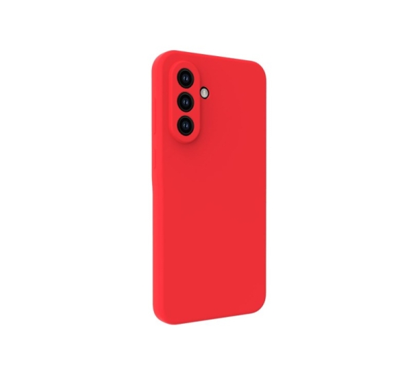 Evelatus Samsung Galaxy A56 Premium Magnetic Soft Touch Silicone Case Red