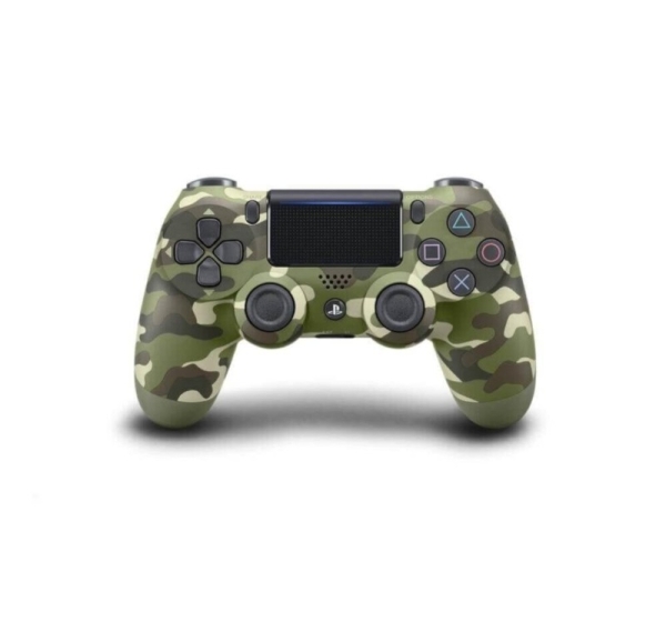 GameBox   P4 Wireless Vibration Bluetooth Controller for Play Station 4 / PC / TV / TV Box Camouflage Green