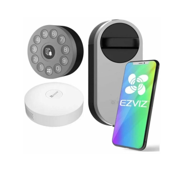 EZVIZ   DL01S-DIY Lock Kit (Lock+Keypad+A3 Hub)