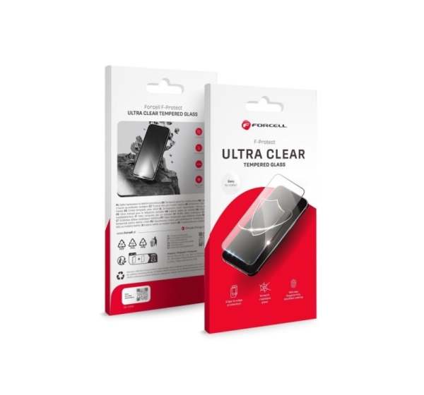 Forcell - Tempered glass to Xiaomi Redmi 14C / 17C Forcell Ultra Clear Glass black