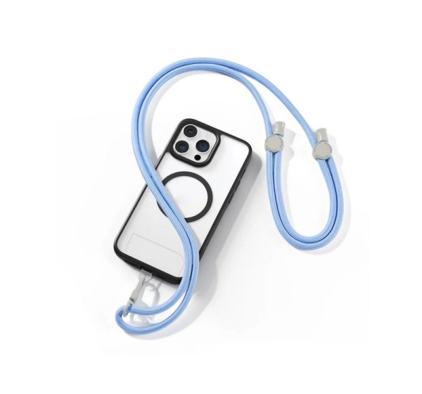 Dux Ducis Universal  DUX DUCIS Plaz - cross-body phone strap - light blue Light Blue