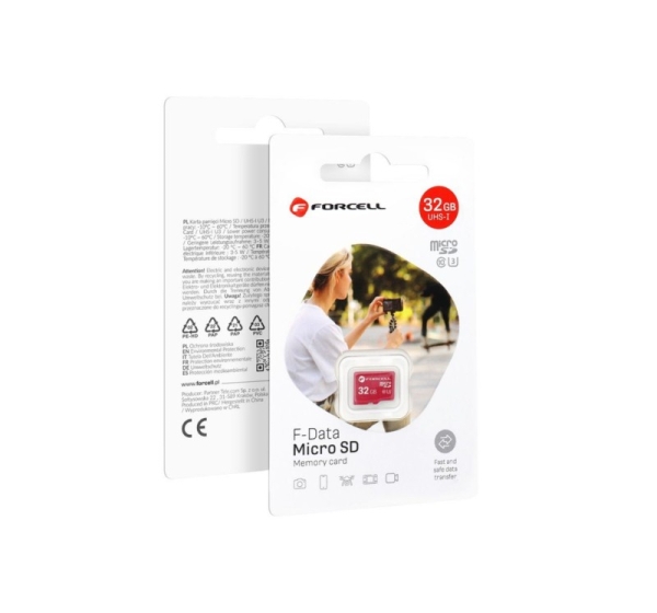 Forcell FORCELL F-DATA memory card 32GB UHS-I U3 class 10