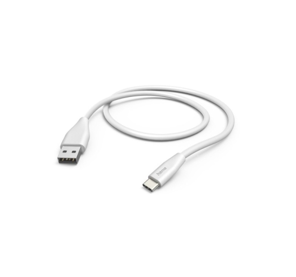 Hama Hama 00201596 Charging Cable, USB-A - USB-C 1.5m white
