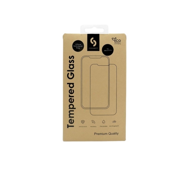 Connect Apple iPhone 17 Air Privacy Corning Gorilla Glass Anti-Static 3D Full Cover 5X Stronger
