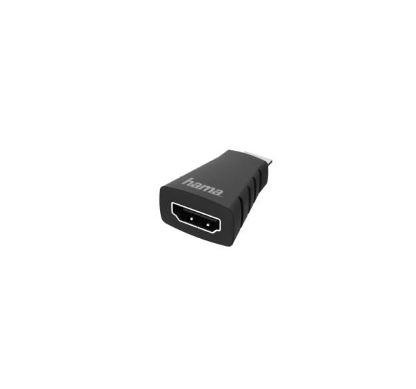 Hama   HDMI  Adapter, Micro-HDMI  Plug - HDMI  Socket, Ultra-HD 4K