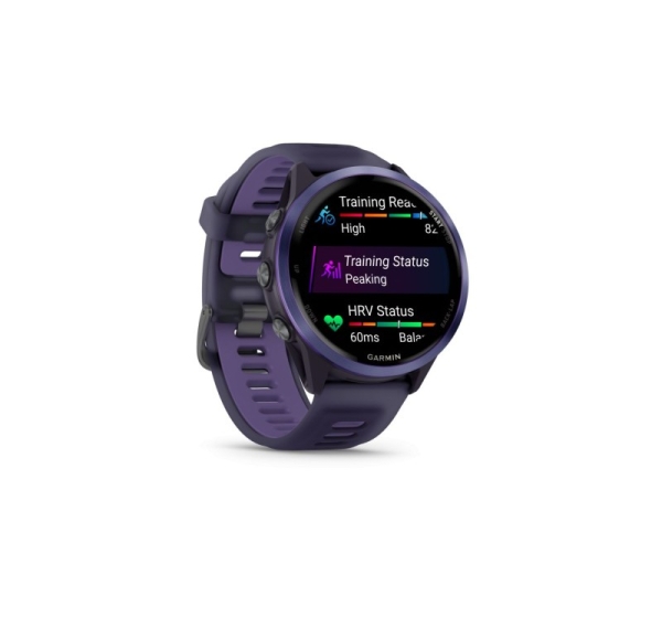 Garmin Forerunner 570 - 47mm, Indigo Aluminium with Translucent Imperial Purple/Indigo Band