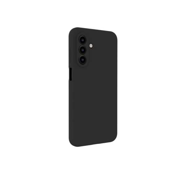Evelatus Samsung Galaxy A17 Premium Magnetic Soft Touch Silicone Case Black