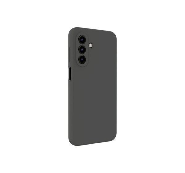 Evelatus Samsung Galaxy A17 Premium Magnetic Soft Touch Silicone Case Dark Grey