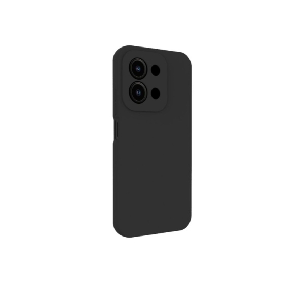Evelatus Xiaomi Redmi 15C 4G/5G Premium Magnetic Soft Touch Silicone Case Black