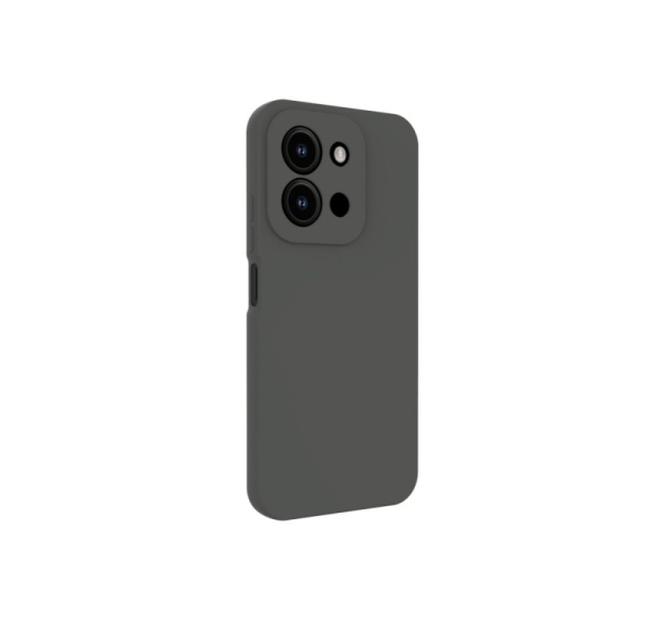 Evelatus Xiaomi Redmi 15C 4G/5G Premium Magnetic Soft Touch Silicone Case Dark Grey