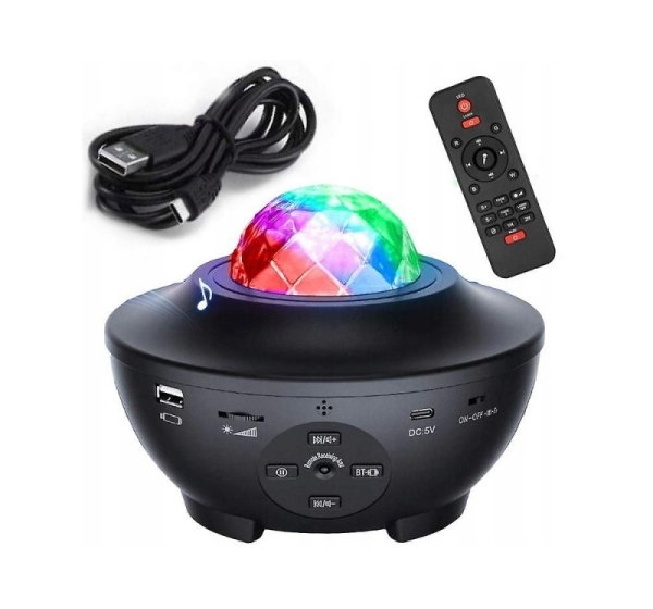 iLike LED star projector with 21 effect Black
