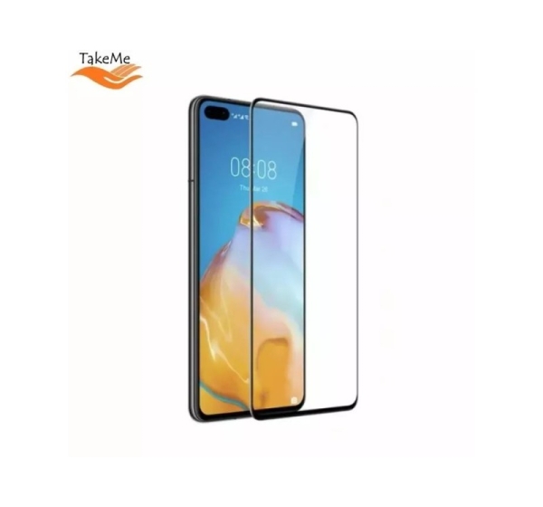 TakeMe - Huawei P40 HARD Ceramic Full Surface Screen Protector Glass