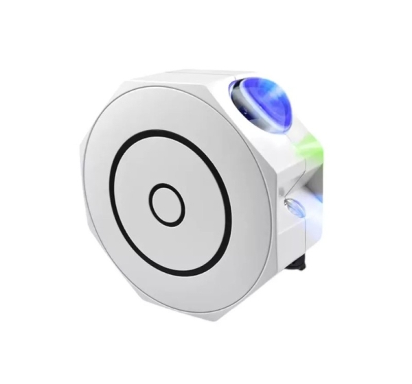 Elight   OC1 Octagon Laser Galaxy Star projector with sound / bluetooth App control & remote White