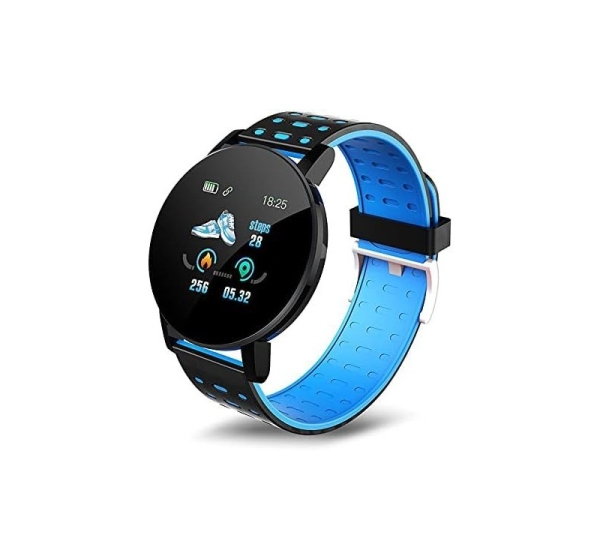 iWear Smart Band 119s Plus Fitness Tracker Heart Rate & Sleep Monitor Black