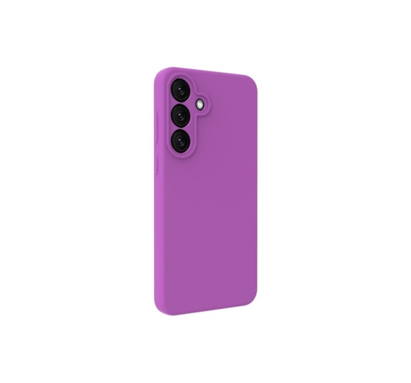 Evelatus Samsung Galaxy S25 FE Premium Magnetic Soft Touch Silicone Case Purple