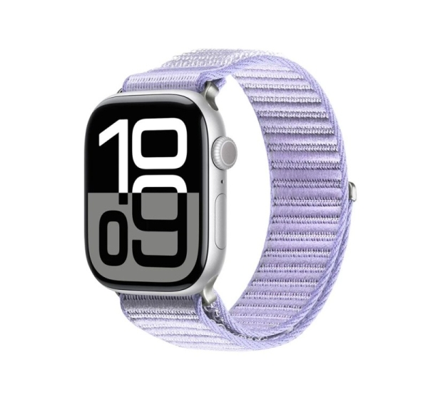 Dux Ducis Apple Watch 42/44/45/46/49MM YE Nylon Braided Loop Wrist Strap Purple