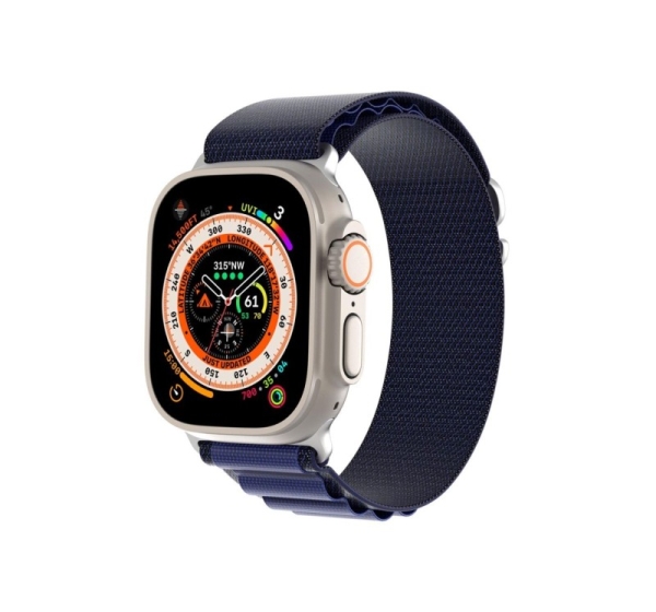 Dux Ducis Apple Buckle Sport Band for Apple Watch 42/44/45/46/49MM Navy