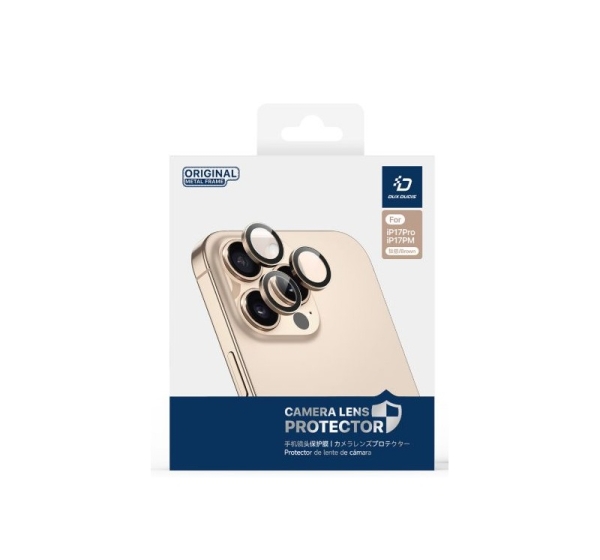 Dux Ducis Apple iPhone 17 Pro Max / 17 Pro Camera Lens Protector Deep Blue