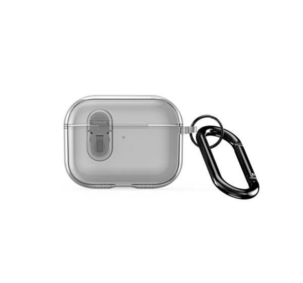 Dux Ducis Apple AirPods Pro 3 PECL Series PC+TPU Cover with Hook Grey