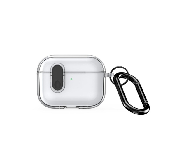 Dux Ducis Apple  AirPods Pro 3 PECL Series PC+TPU Cover with Hook Black Clear