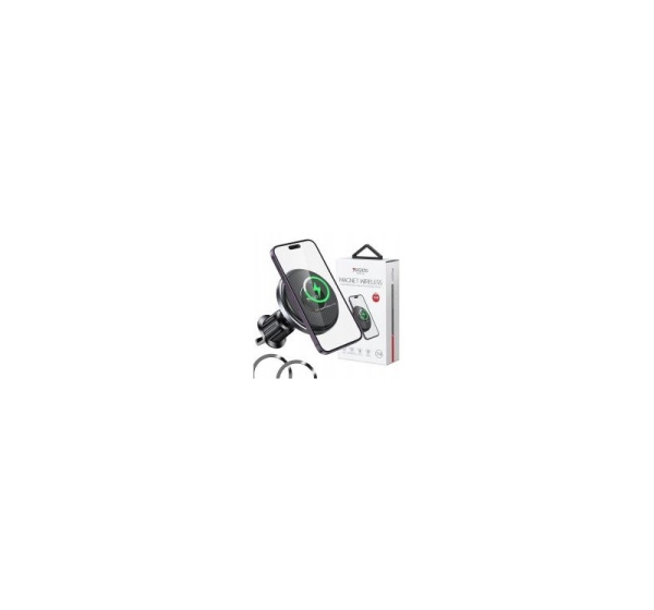 yesido Magsafe Magnetic Wireless charging Car holder C190 Black