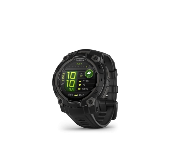 Garmin Instinct 3 – 45 mm, AMOLED Black with black band / 010-02936-00