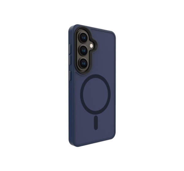 Evelatus Samsung Galaxy S26 Hybrid Case with Magnetic PC+TPU Dark Blue