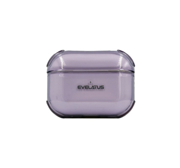Evelatus Apple AirPods 3 TPU Protective Case Transparent Purple