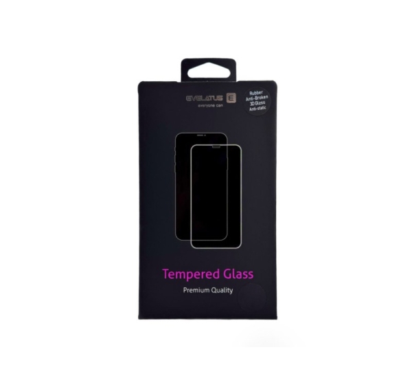 Evelatus Samsung Galaxy A37 / A57 Privacy Corning Gorilla Glass Anti-Static 3D Full Cover 10X Stronger Black