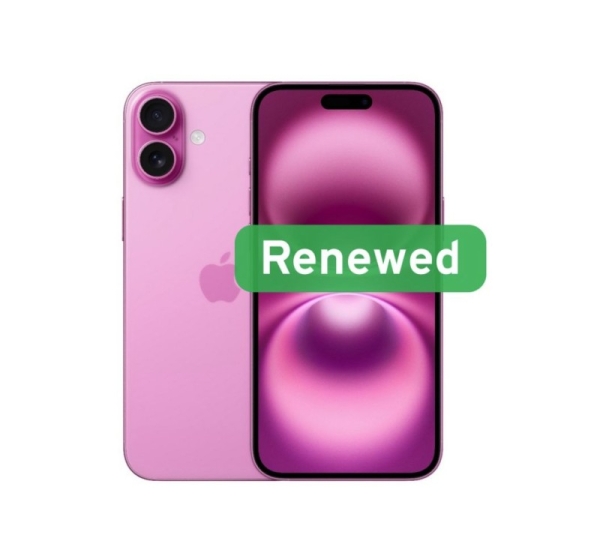 Apple   iPhone 16 Plus 5G 128GB Renewed Grade A Pink