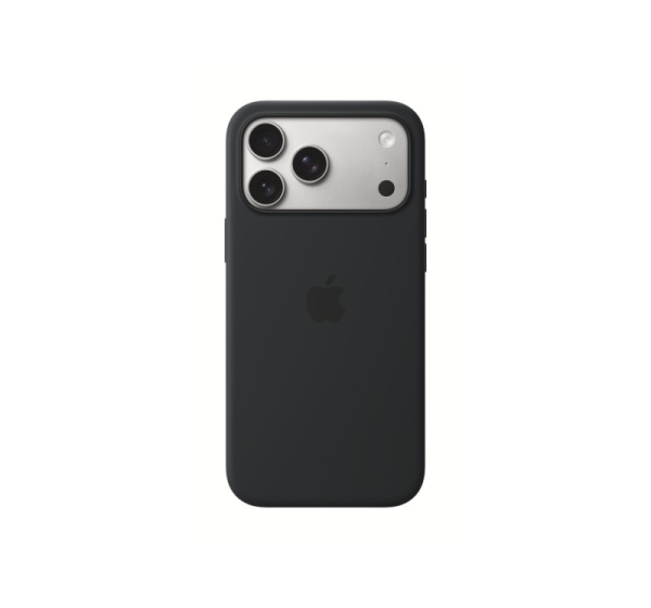 Apple - MGFR4ZM/A iPhone 17 Pro Max Silicone Case with MagSafe, Black