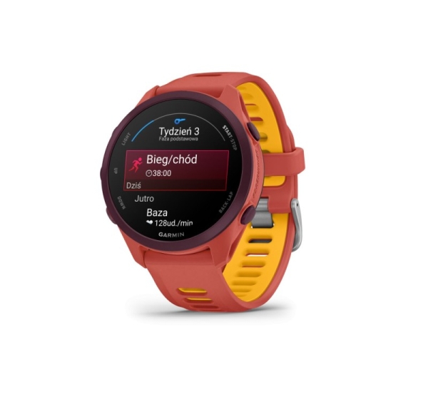 Garmin   Forerunner 170 Music, Red Pink with Red Pink/Mango Band