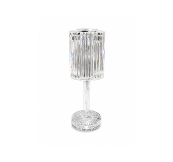 iLike   Crystal Touch RGB LED Table Lamp with Bluetooth Speaker, Ambient Night Light & Remote Control