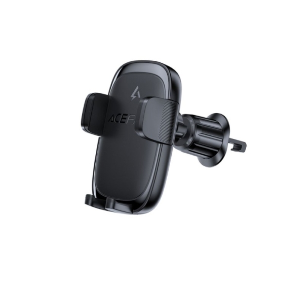 Acefast D48 Car Air Vent Mount with Wireless Charger Black