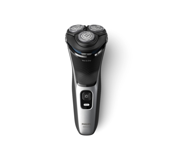Philips Wet or Dry electric shaver S3143/00, Wet&Dry, PowerCut Blade System, 5D Flex Heads, 60min shaving / 1h charge, 5min Quick Charge
