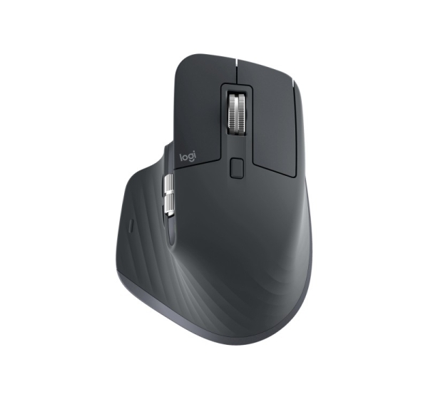 Logitech MX Master 3S Wireless Mouse RF Wireless + Bluetooth, 8000 DPI, Graphite 910-007501