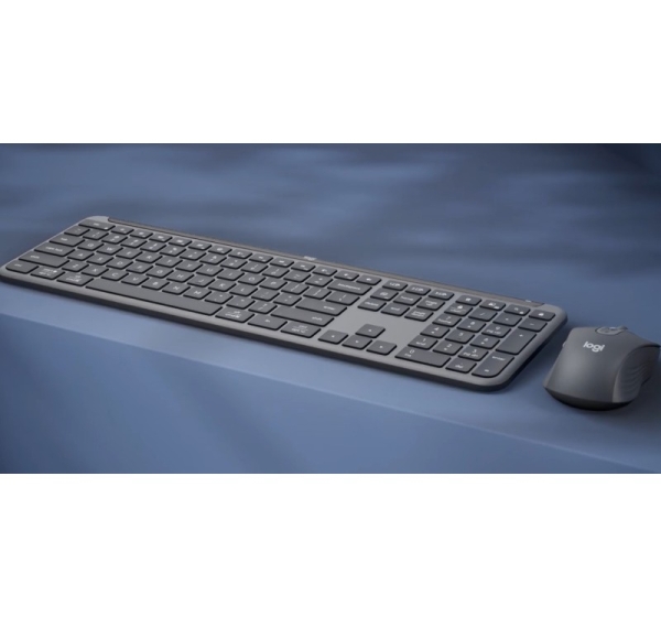 Logitech Signature Slim Combo MK950 for Business Wireless Keyboard + Mouse, US Int, Graphite 920-012508