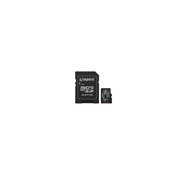 Kingston 256GB microSDXC Canvas Select Plus Gen3 150MB/s A1 Card + Adapter