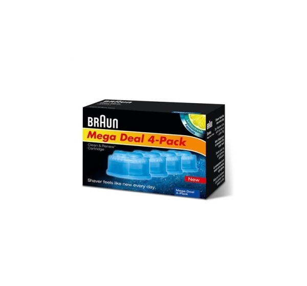 Braun | Refills 4 Pack | Clean and Renew CCR4 3+1