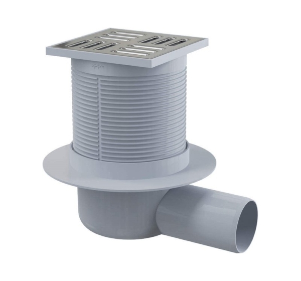 Point drain - grate