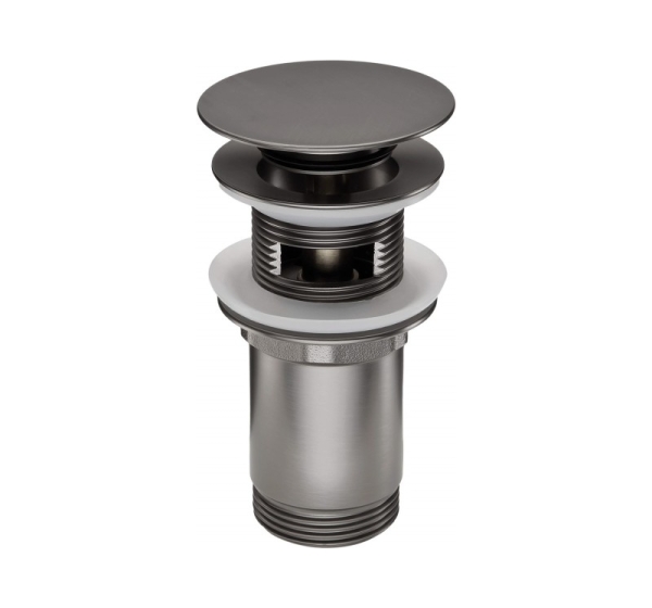 Stopper for washbasin or bidet with sleeve - universal