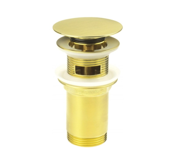 Stopper for washbasin or bidet with sleeve - universal