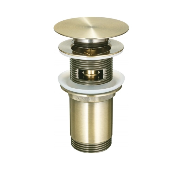 Washbasin or bidet stopper with sleeve - universal