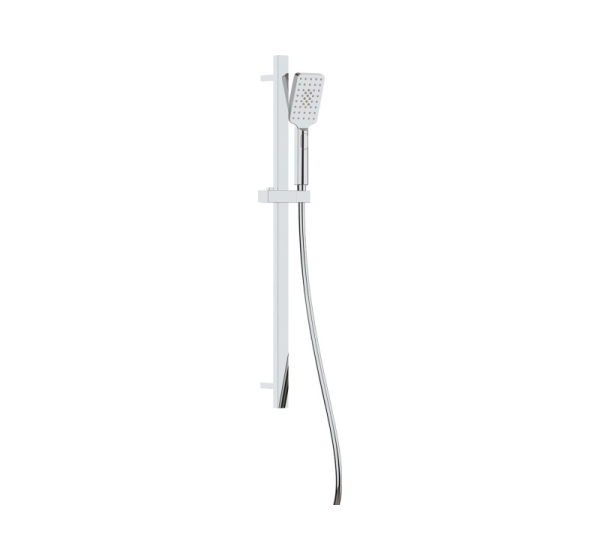 3-function shower set with rail