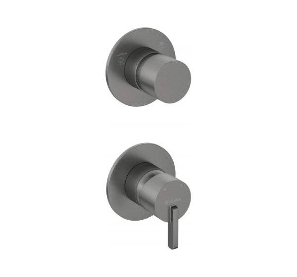 Concealed shower mixer with shower switch